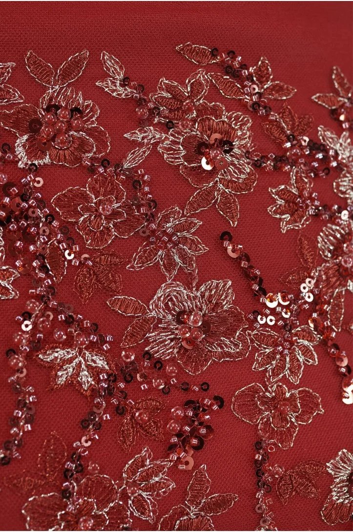 KORONKA WIECZOROWA VL76425 RED