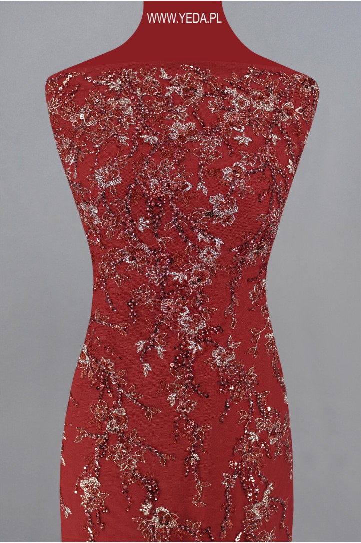 EVENING LACE VL76425 RED