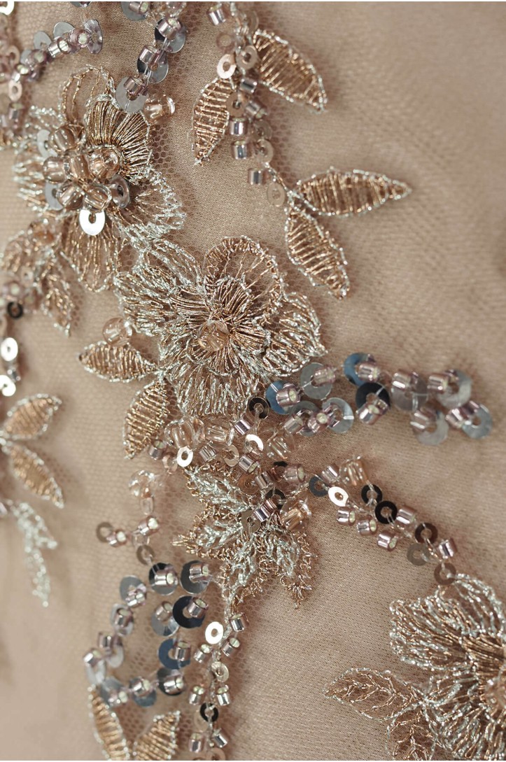 EVENING LACE VL76425 TAN