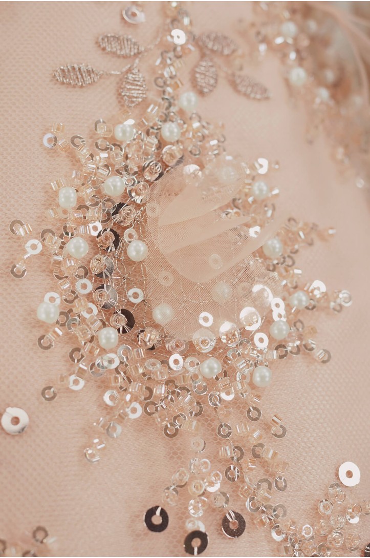 EVENING LACE 3D VL764263 APRICOT PINK