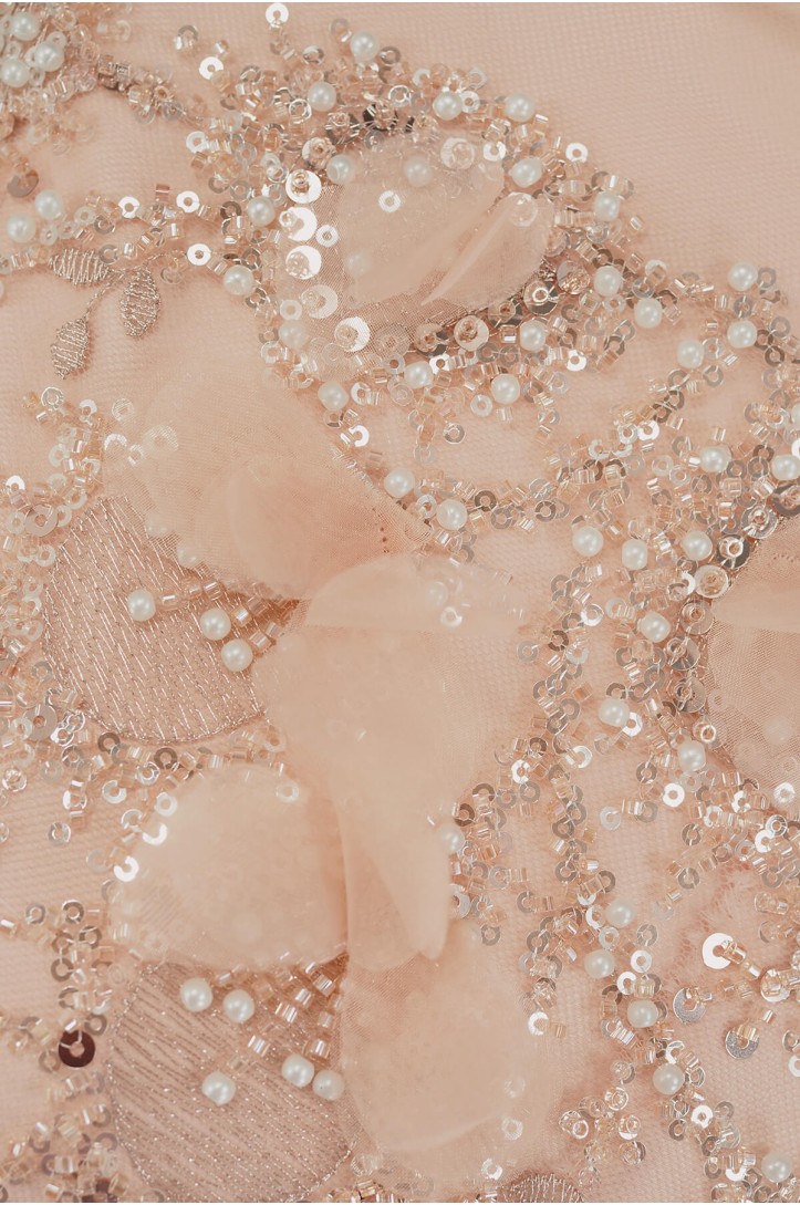 EVENING LACE 3D VL764263 APRICOT PINK