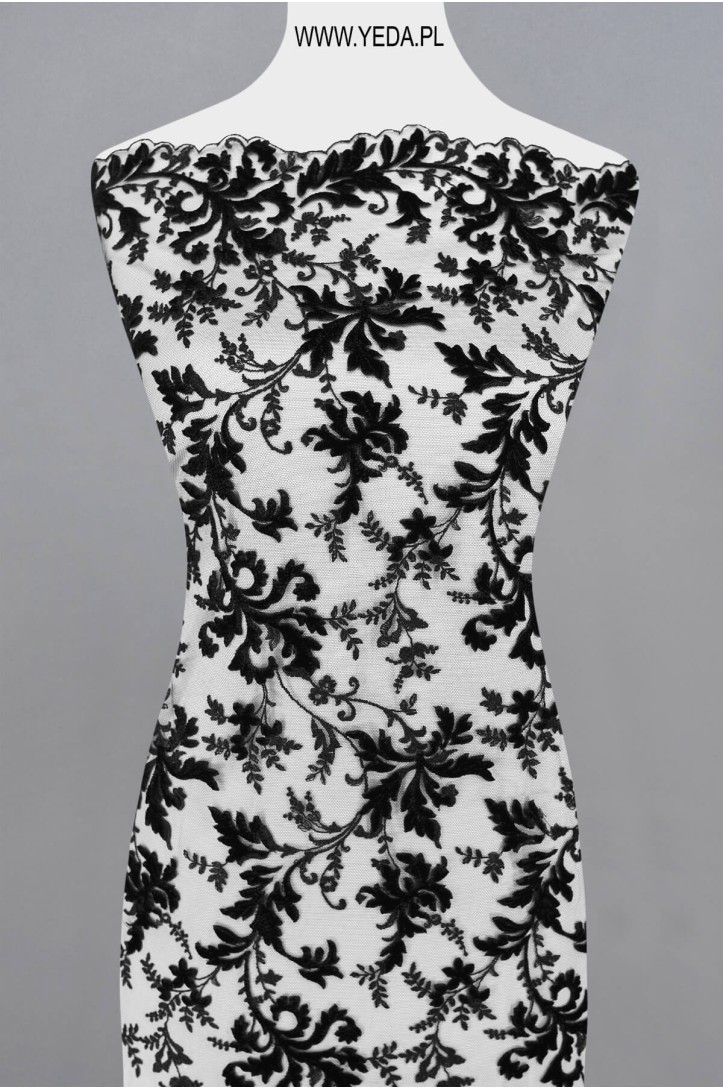 EVENING LACE W31398 BLACK