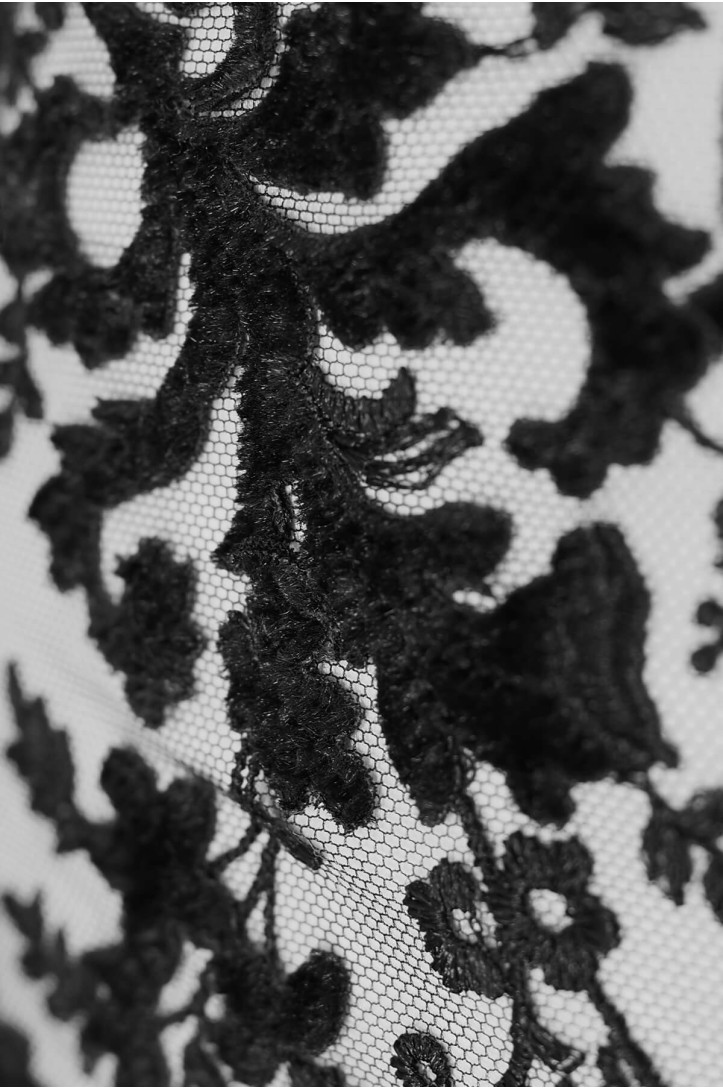 EVENING LACE W31398 BLACK