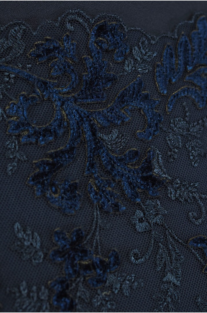 EVENING LACE W31398 NAVY