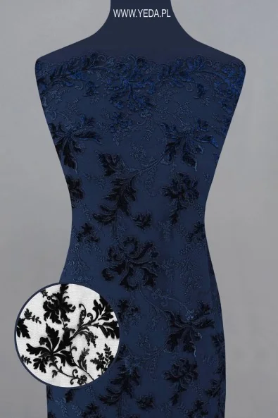 KORONKA WIECZOROWA W31398 NAVY
