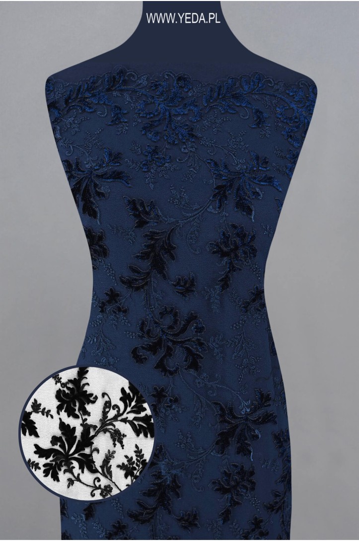 EVENING LACE W31398 NAVY