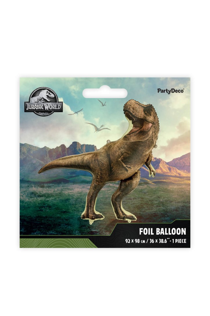 Jurassic World T-Rex Foil Balloon