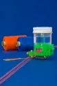 Thread lubricating box