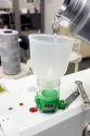 Thread lubricating box