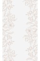 Tischlaeufer aus vliesstoff blumenmotiv