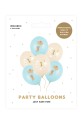 Strong balloons Mice with number 1