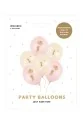 Balony 30 cm Myszki z cyferką 1