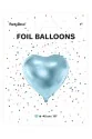 Folienballon Herz 45cm