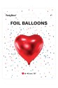 Foil Balloon Heart 45 cm