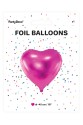 Foil Balloon Heart 45 cm