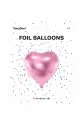 Folienballon Herz 45cm