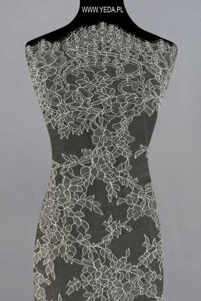 FRENCH LACE W32198 BASE LIGHT IVORY