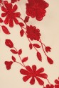 EVENING LACE 5639 SKIN RED