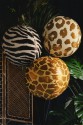Folienballon Ball mit Giraffenmuster