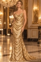 KORONKA WIECZOROWA CYG SEQUIN cekin