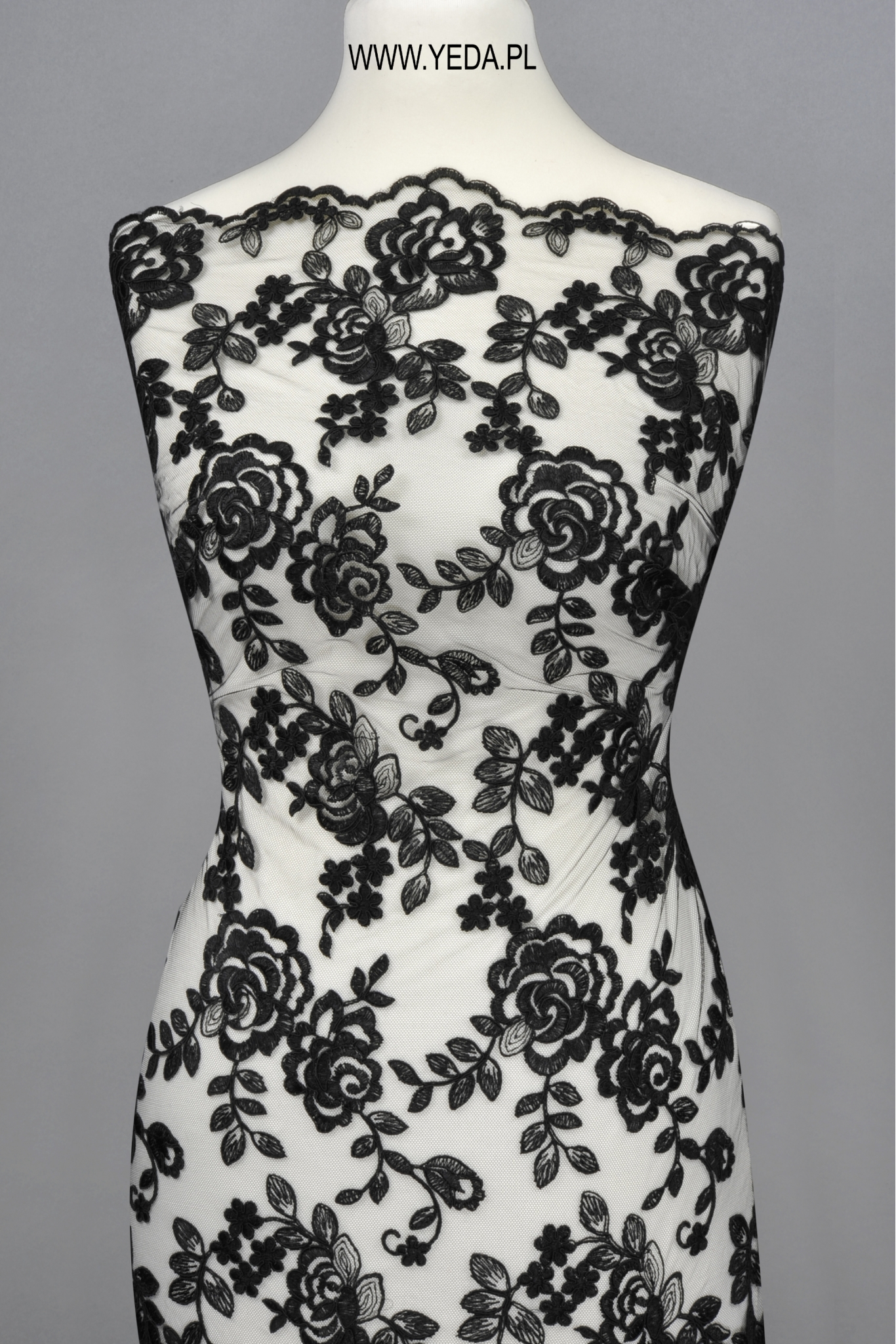 EVENING LACE 5418 BLACK