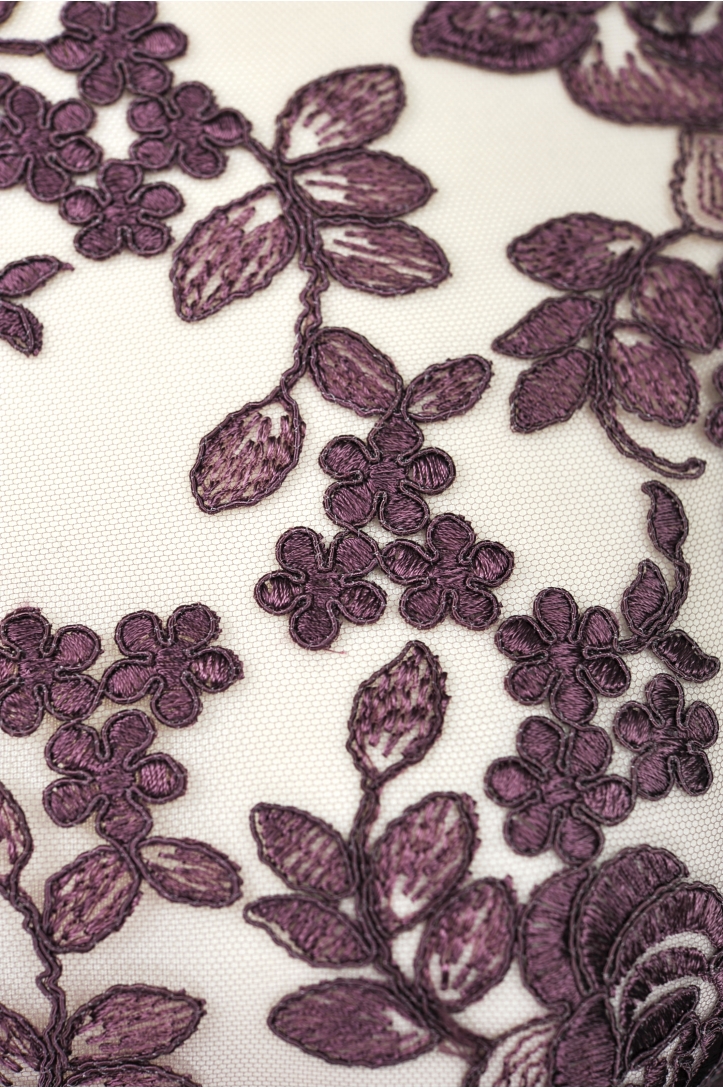 EVENING LACE 5418 RED BEAN