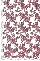 EVENING LACE 5418 RED BEAN