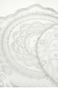 KORONKA WIECZOROWA 7395 LIGHT GREY+SREBRO