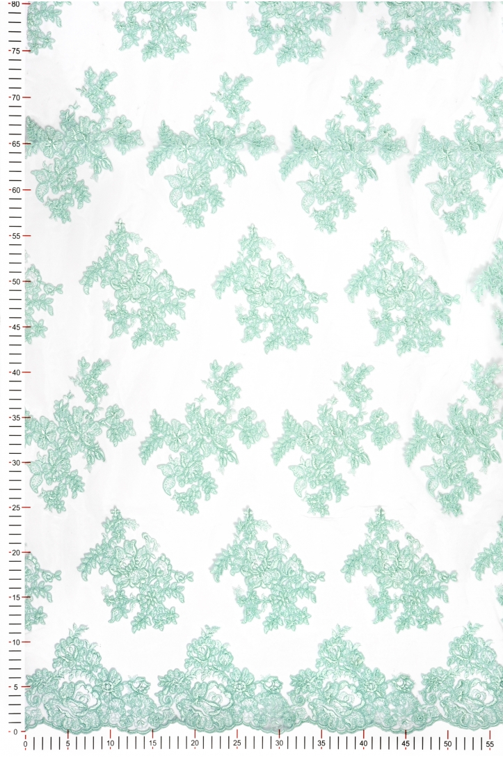 EVENING LACE 9632 SEAFOAM