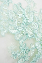 EVENING LACE 9632 SEAFOAM