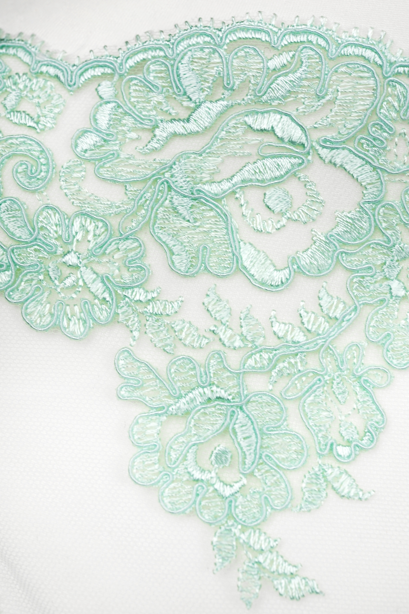EVENING LACE EVENING LACE 9632 SEAFOAM