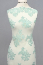 EVENING LACE 9632 SEAFOAM